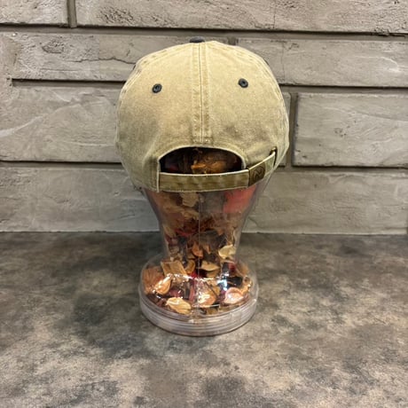 GC-YERRR! Cotton Cap BEIGE/BLACK GC-21