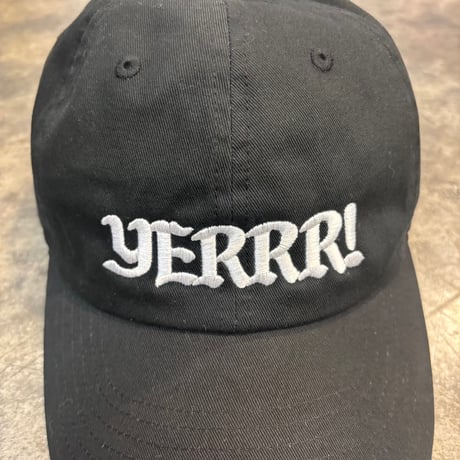 GC-YERRR! Cotton Cap L/XL BLACK GC-19
