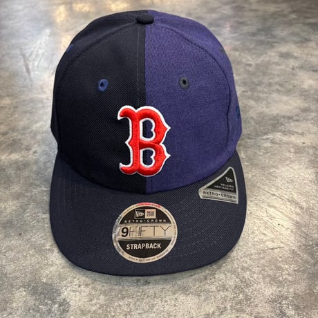 USA買付 Boston Red Sox 'Woollen Shades' 9FIFTY High Crown Strapback  NEWERA-55