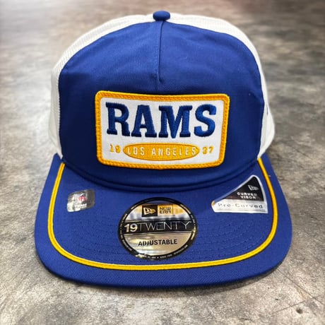 USA買付  New Era NFL Los Angeles Rams 19TWENTY Rope Mesh Cap　NEWERA -92