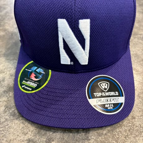 USA買付　Northwestern Wildcats Top of the World Reflex Logo Flex Hat - Purple　US-14