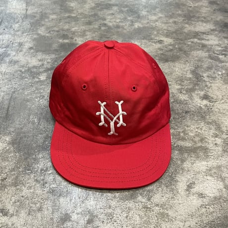 クーパーズタウン NYCC1947_WASHED CAP (RED) USED加工 C-26