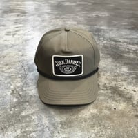 USA買付　AMERICAN NEEDLE × JACK DANIEL’S OLD No.7 LOGO ROPE CAP / LIGHT OLIVE　AN-27