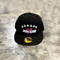 USA買付　New Era New York Americans Wool Throwback Edition 59Fifty Fitted Hat NEWERA -59