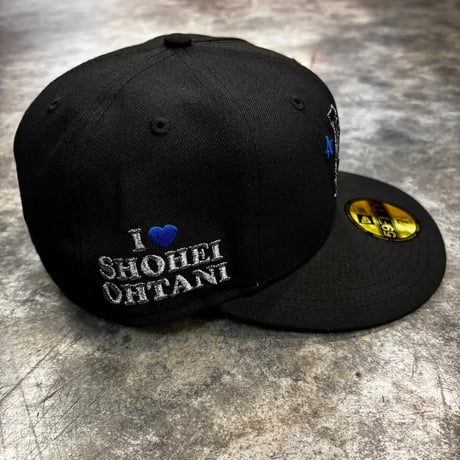 USA買付  LOS ANGELES DODGERS OHTANI STAR BLACK PRIME EDITION 59FIFTY FITTED HAT    7 1/2 NEWERA-71