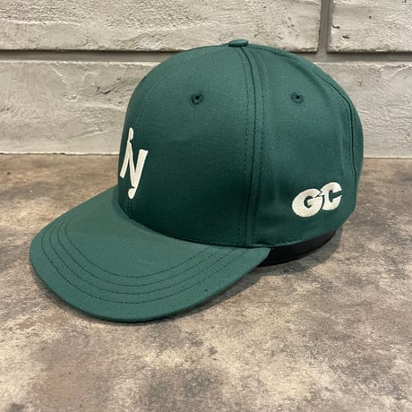 別注 クーパーズタウン HIGH CROWN×GOOD CAP CLUB NY_ CAP (GREEN) C-79