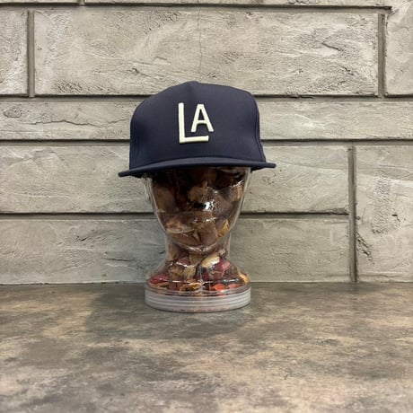 別注 クーパーズタウン HIGH CROWN×GOOD CAP CLUB LA_ CAP(NAVY) C-115