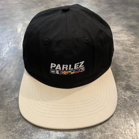 PARLEZ NAVIGATOR 6 Panel Cap Black/BEIGE