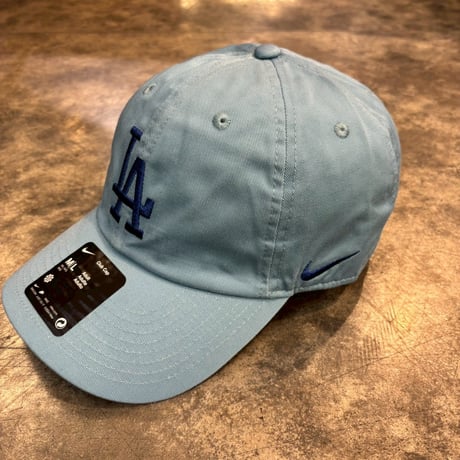 USA買付　 NIKE×LOSANGELS DODGERS Club CAP turquoise N-165