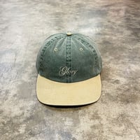 GLORYBaseball Low Cap -pigment dyed two tone- green/khaki