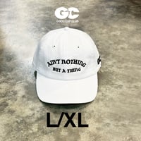 GC-Ain't nothing but a thing Cotton Cap L/XL WHITE GC-12