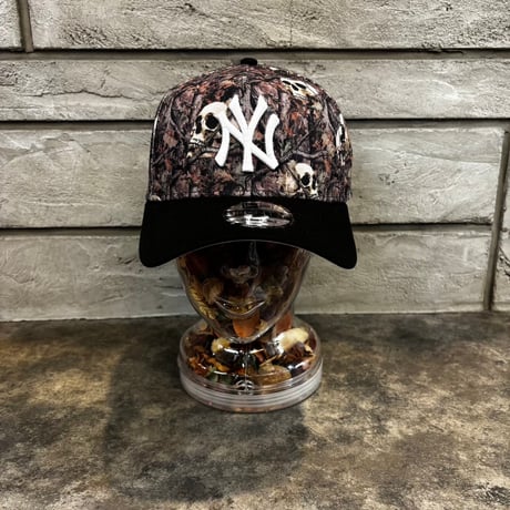 USA買付　NEW YORK YANKEES Skulls' 9FORTY A-Frame Snapback NEWERA -57