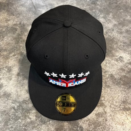 USA買付　New Era New York Americans Wool Throwback Edition 59Fifty Fitted Hat NEWERA -59