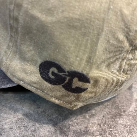 GC-YERRR! Cotton Cap BEIGE/BLACK GC-21