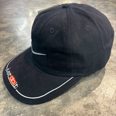 90's NIKE dead stock Swoosh LOGO　BLACK N-174