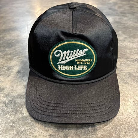 USA買付　Miller American Needle Blazer Adjustable Hat - Black　AN-12