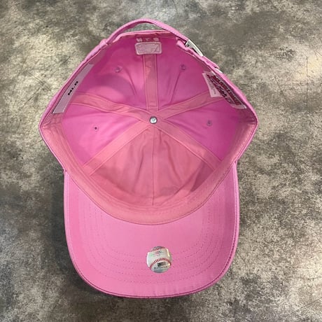 海外限定モデル　MLB Los Angeles Dodgers　Adjustable CAP PINK MLB-3