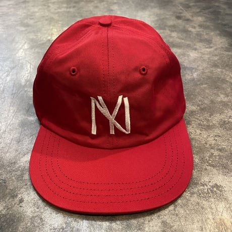 別注クーパーズタウンNYB_WASHED CAP (RED) USED C-46