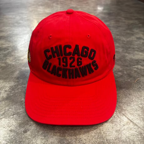 USA買付 Fanatics Chicago Blackhawks 1926 Adjustable Cap – Red　US-76