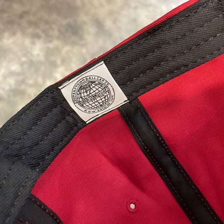 クーパーズタウン LAP1943__WASHED CAP (RED)　USED加工 C-40