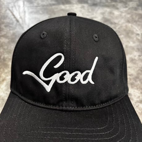 GC- “Good” Script Logo CAP – L/XL BLACK GC-44