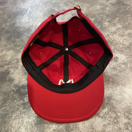 別注クーパーズタウンNYB_WASHED CAP (RED) USED C-46