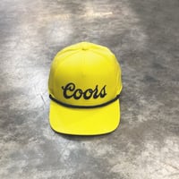 USA買付　【American Needle / Coors Banquet】 Bright Yellow Rope Adjustable Hat　 AN-19