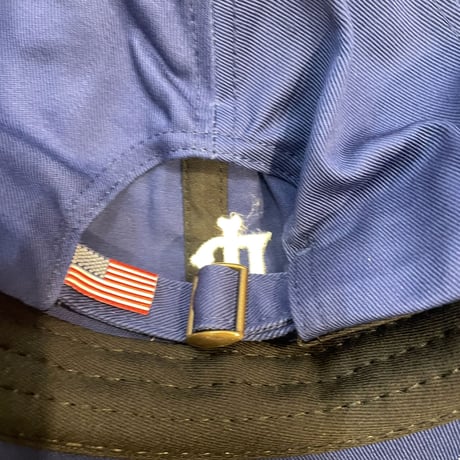 クーパーズタウン LRS21_WASHED CAP (ROYAL BLUE) USED加工 C-32