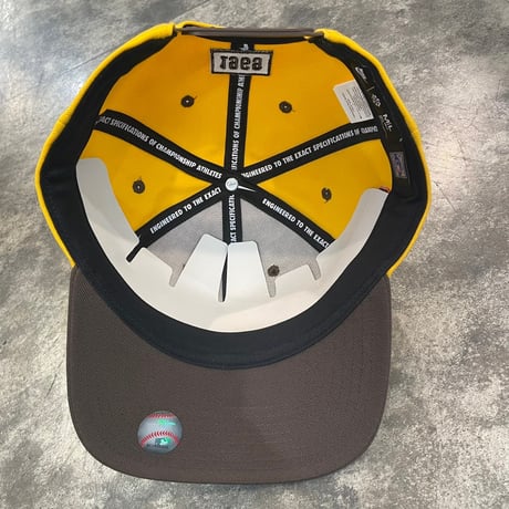 NIKE SanDiego PadresYELLOW/BROWN Cooperstown Collection Snapback DEEP  カーブバイザー N-128