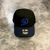 USA買付Los Angeles Dodgers 'Metallic City Connect' 9FORTY A-Frame Snapback BLACK/NAVY　 NEWERA -２６