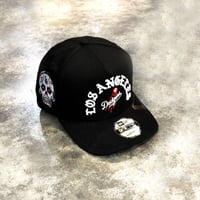 USA買付 New Era Los Angeles Dodgers Skull Black Prime Edition 9FIFTY A-Frame Snapback Hat　NEWERA-63