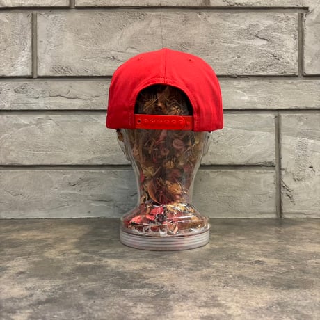 別注 クーパーズタウン HIGH CROWN×GOOD CAP CLUB LA_ CAP(RED) C-116