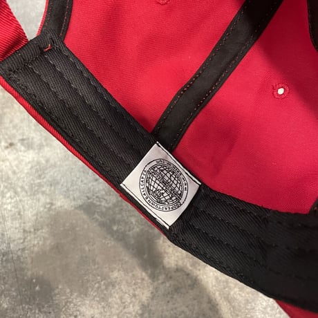 クーパーズタウン LAP1943__WASHED CAP (RED)　USED加工 C-40