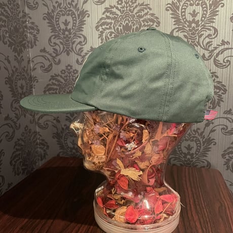 別注クーパーズタウンNYB_WASHED CAP (GREEN) USED C-45