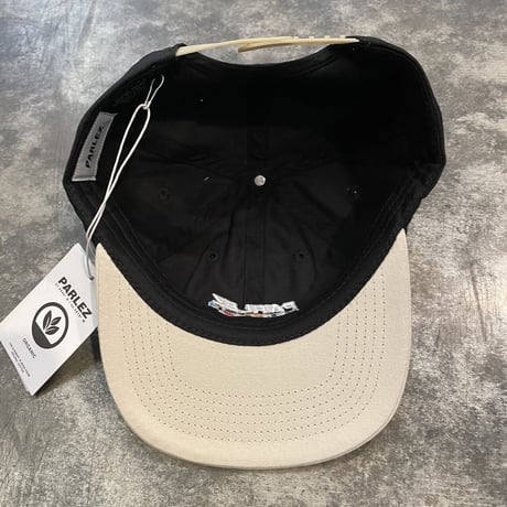 PARLEZ NAVIGATOR 6 Panel Cap Black/BEIGE