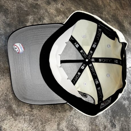 USA買付  New York Yankees Rose Embroidery Subway Series  – Ivory/Black　NEWERA -77