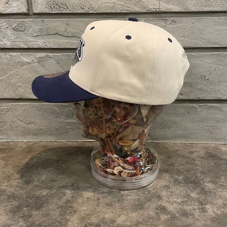 日本未発売モデル  Mitchell &Ness YANKEES collection カーブバイザー STONE/NAVY M-07