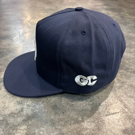 別注 クーパーズタウン HIGH CROWN×GOOD CAP CLUB LA_ CAP(NAVY) C-115