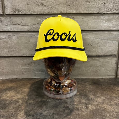 USA買付　【American Needle / Coors Banquet】 Bright Yellow Rope Adjustable Hat　 AN-19