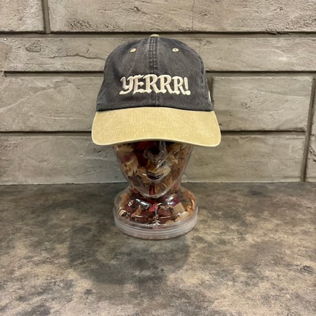 GC-YERRR! Cotton Cap 　 BALCK/BEIGE  GC-22