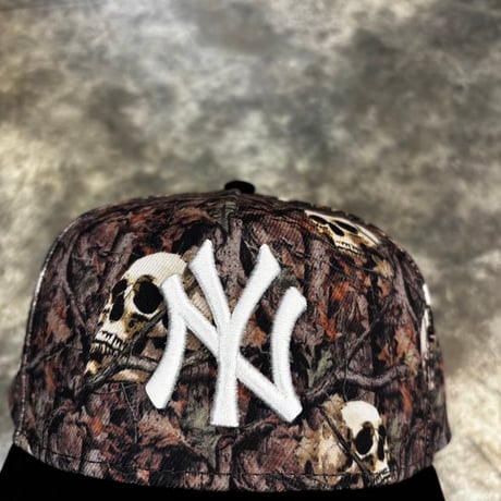 USA買付　NEW YORK YANKEES Skulls' 9FORTY A-Frame Snapback NEWERA -57