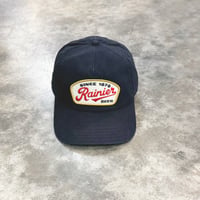 USA買付　American Needle / Rainier Beer】 Canvas Roscoe Adjustable Hat - Navy　 AN-20