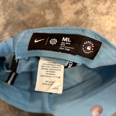 USA買付　 NIKE×LOSANGELS DODGERS Club CAP turquoise N-165