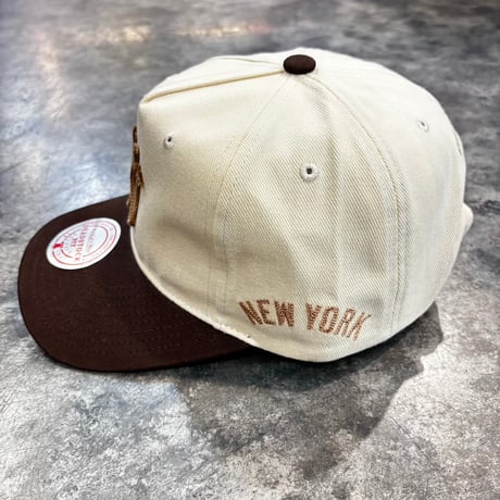 USA買付Mitchell & Ness Deadstock Fit New York Yankees Rope Logo Snapback Cap M-33