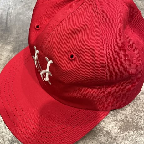 クーパーズタウン NYCC1947_WASHED CAP (RED) USED加工 C-26