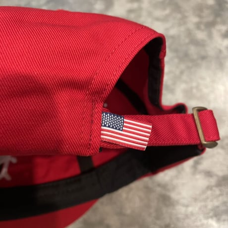 クーパーズタウン NYCC1947_WASHED CAP (RED) USED加工 C-26