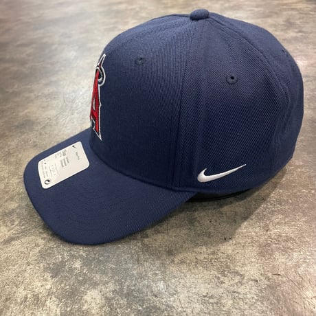 USA限定  NIKE×  Los Angeles Angels日本未発売モデルNAVY DEEP カーブバイザーNIKE PRO N-77