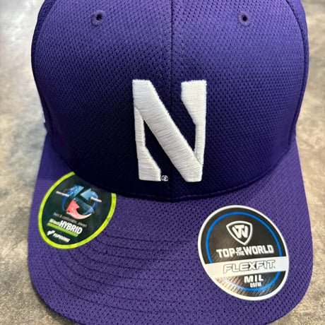 USA買付　Northwestern Wildcats Top of the World Reflex Logo Flex Hat - Purple　US-14