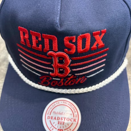 日本未発売モデル  Mitchell &BOSTON RED SOX  Collection.   NAVY  M-17