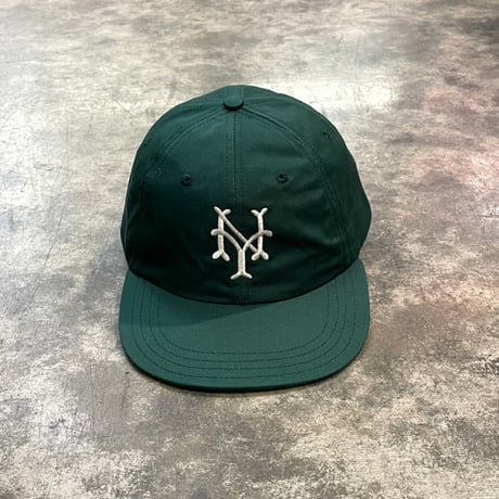 クーパーズタウン NYCC1947_WASHED CAP (GREEN) USED加工 C-22